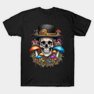 shroomy skull X T-Shirt